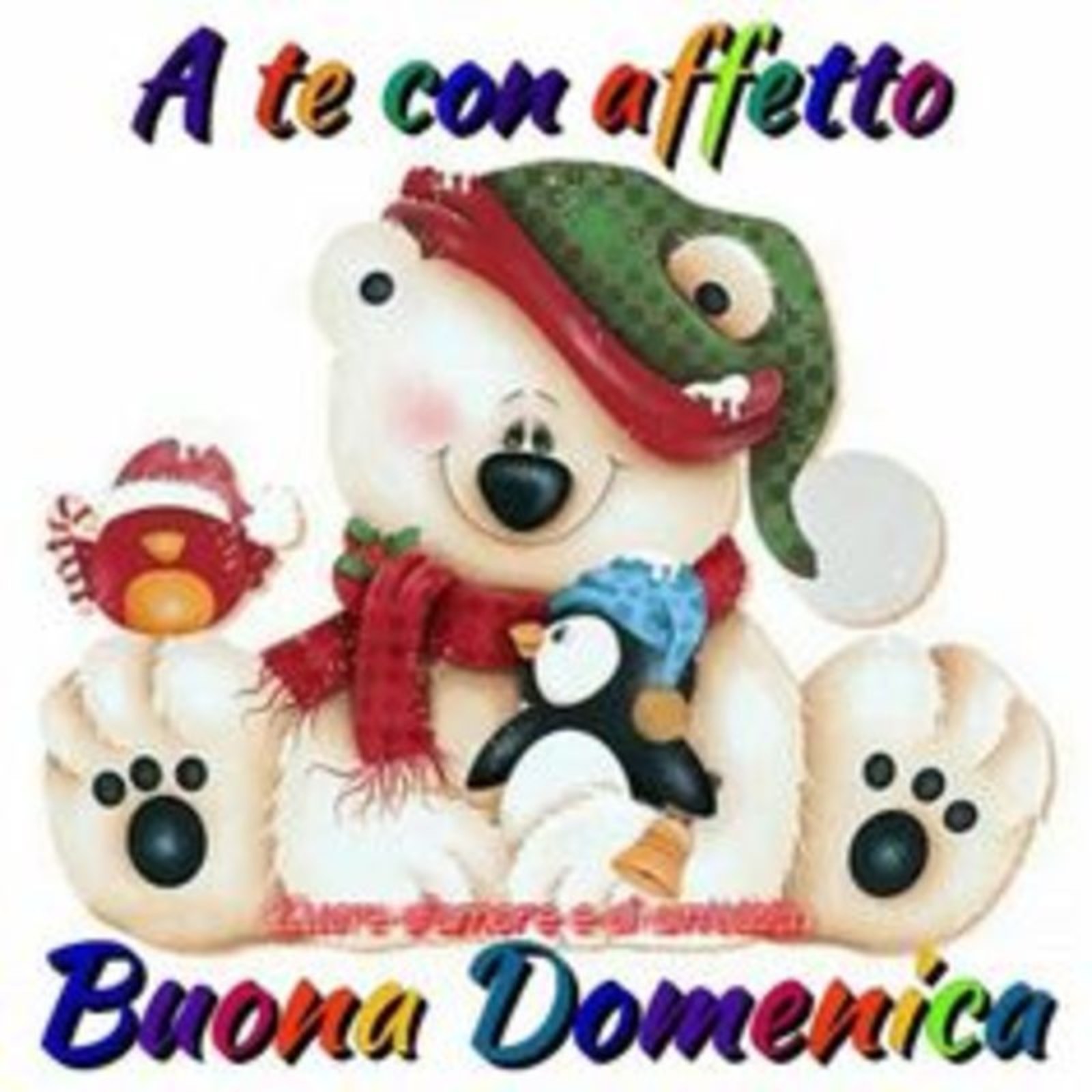 A te con affetto Buona Domenica