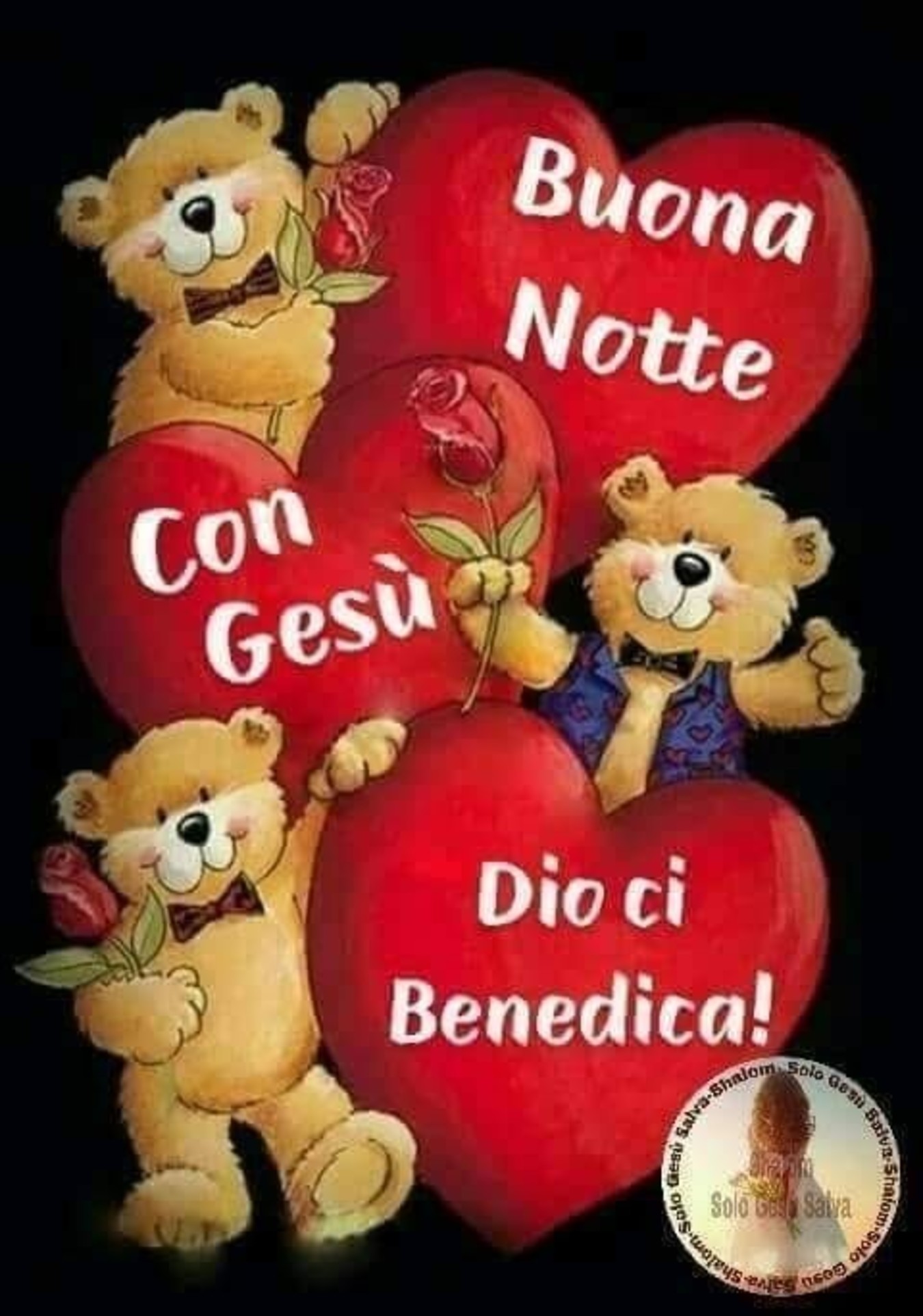 Buonanotte Con Gesu Cristo Immaginifacebook It