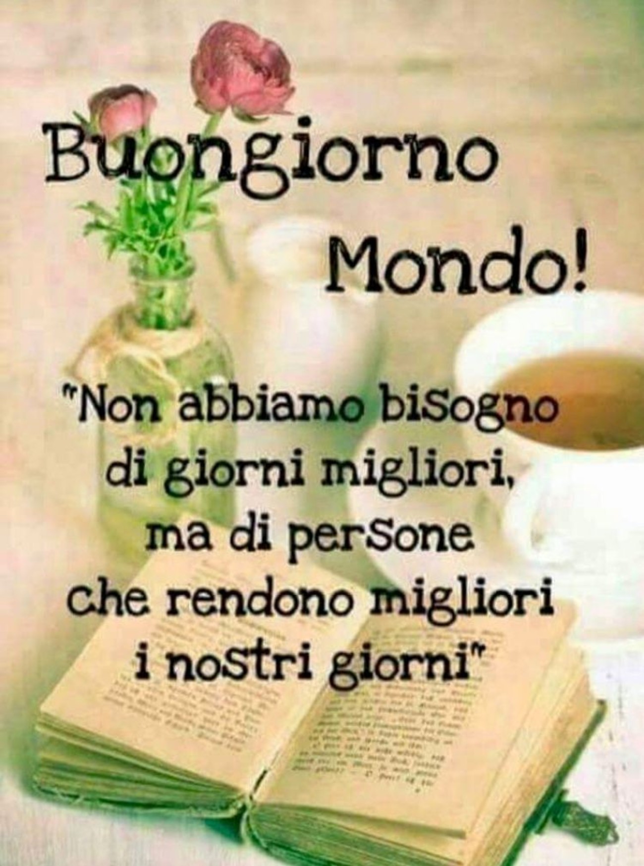 Buongiorno a tutti gli amici 4078