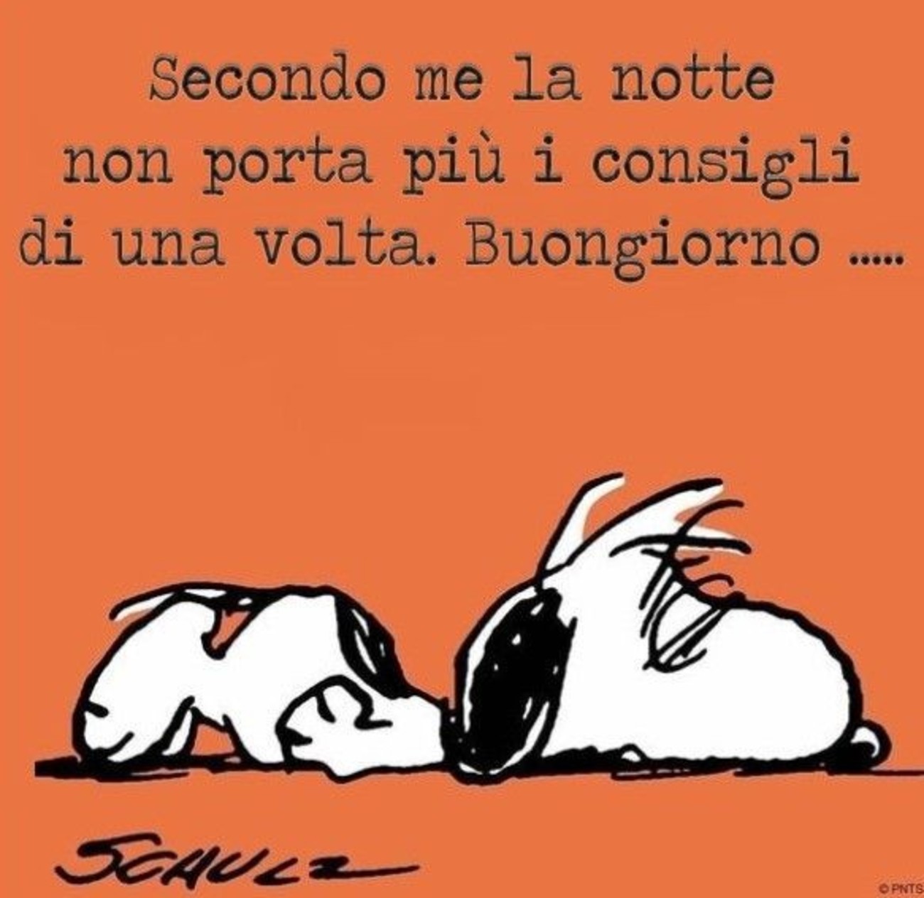 Frasi Buongiorno Snoopy