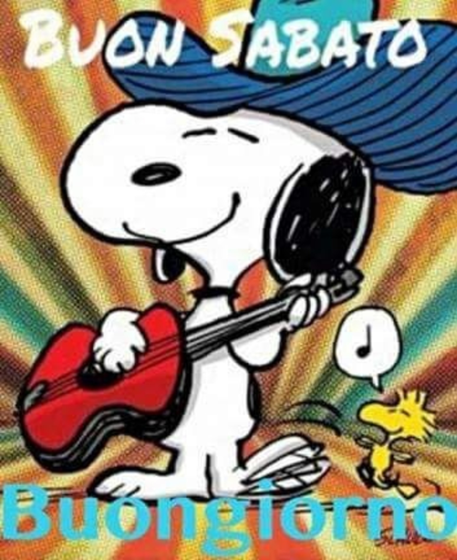 Snoopy Buon Sabato