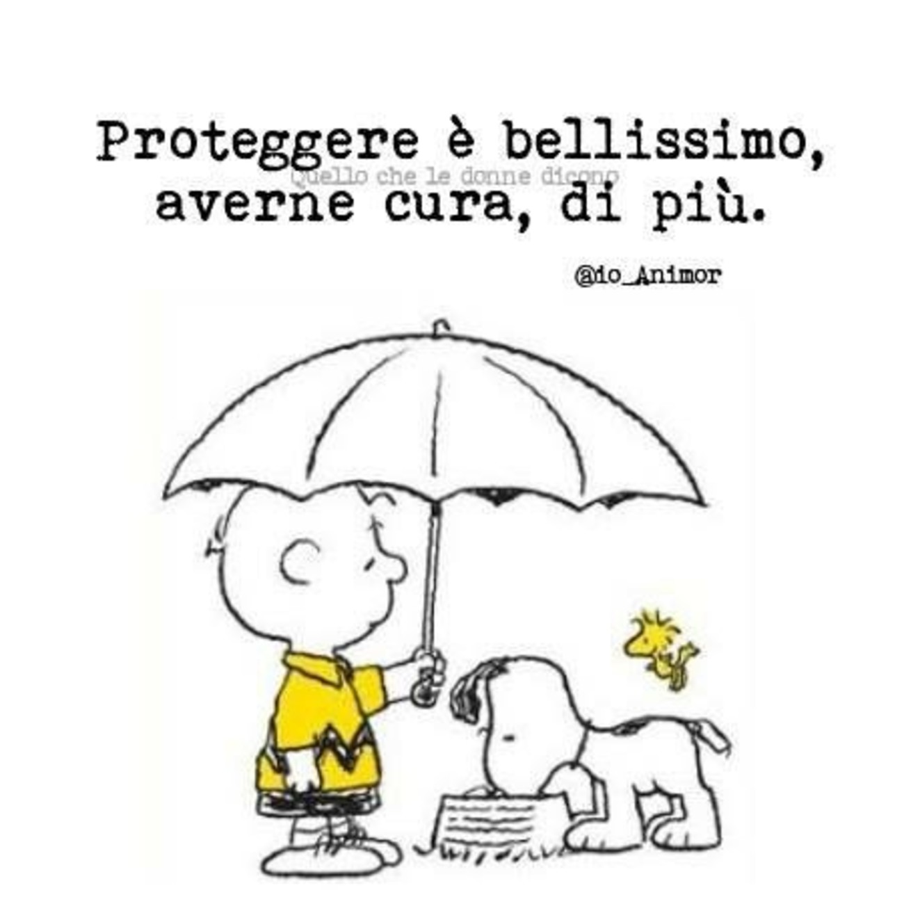 Snoopy e l'amicizia